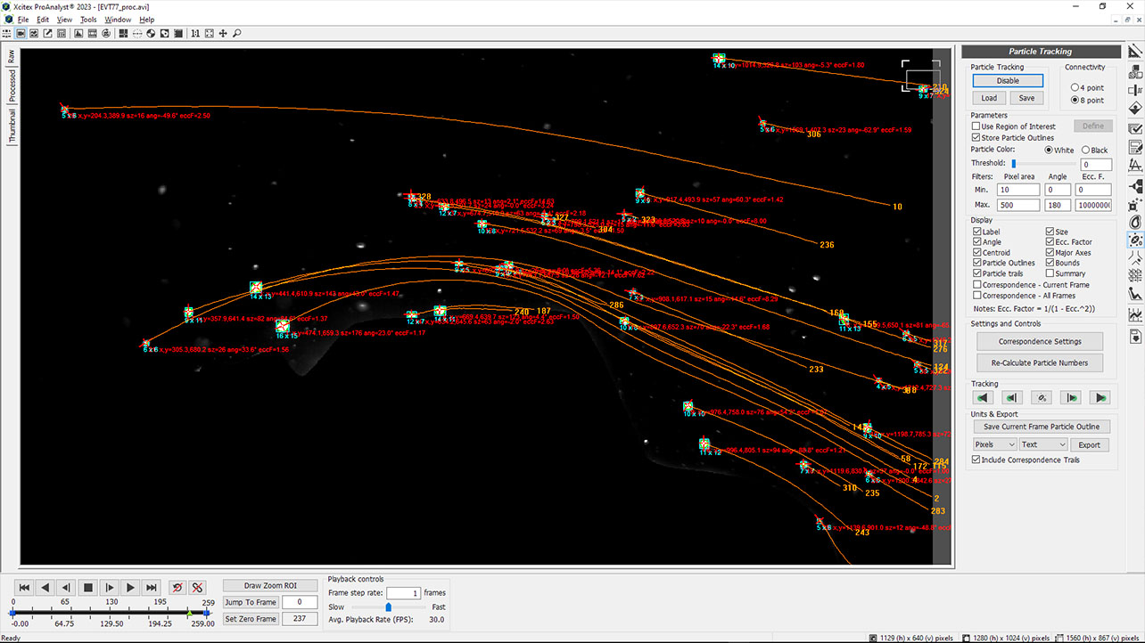 Powerful software for professional motion analysts